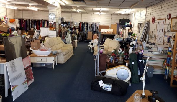 Internal photo of the Morecambe shop
