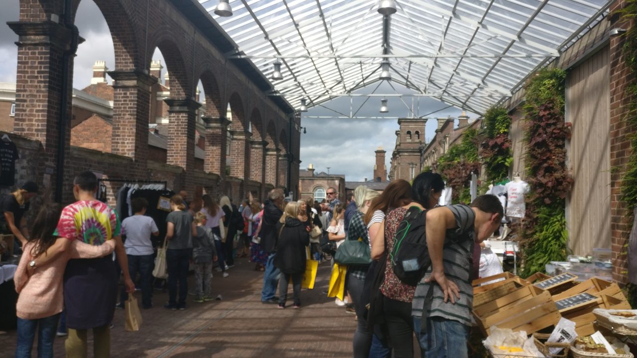 pic of one of our vegan events