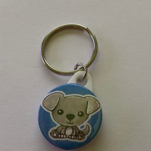 penny puppy key ring