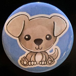 Penny Puppy Fridge Magnet